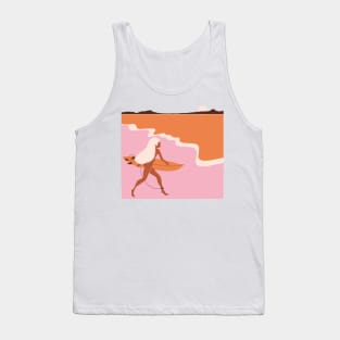 let's surf Tank Top